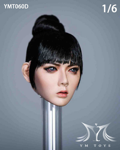 【YMtoys】YMT060 ABCD beauty headsculpt 1/6スケール 植毛 女性ヘッド