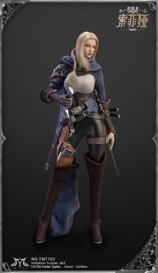 【YMTOYS】YMT103 1/6 Hunter series Sophia ハンターシリーズ ソフィア 1/6スケール女性フィギュア