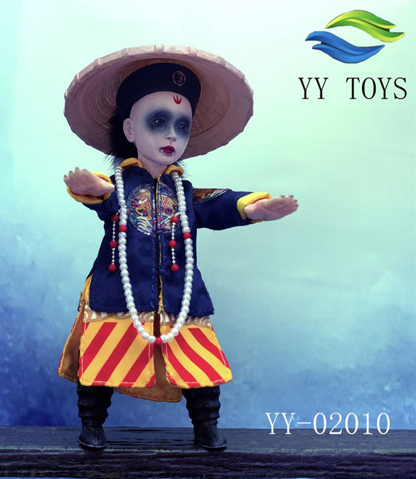 【YY TOYS】YY-02010 1/6 small zombies チャイニーズ ヴァンパイア キョンシー 子供 少年 1/6スケール男児フィギュア　
