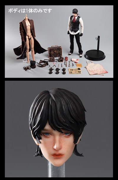 【RingToys】YZBR-00002A JACK THE RIPPER 切り裂きジャック 1/6スケール男性フィギュア 通常版