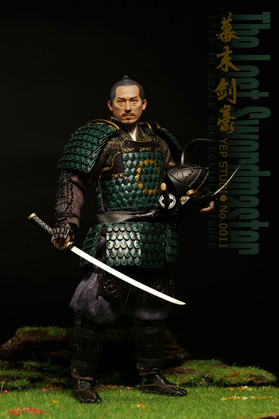 【Yep Studio】NO.0011 1/12 The Last Swordmaster 幕末剣豪 戦国時代 将軍 武士 侍 1/12スケールフィギュア