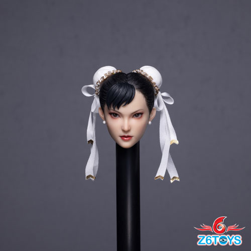 【Z6TOYS】 ZC020 1/6 Movable Eye Beauty Headsculpt アジア系格闘家女性 1/6スケール 眼球可動 女性ヘッド