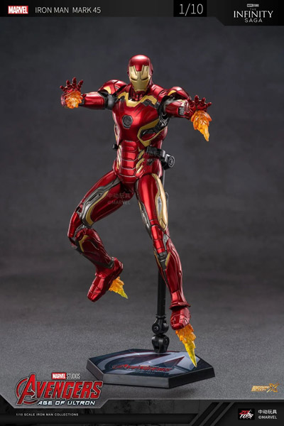 【ZDTOYS】中動玩具 1906-45 1/10 「アベンジャーズ/エイジ・オブ・ウルトロン」 アイアンマン マーク45