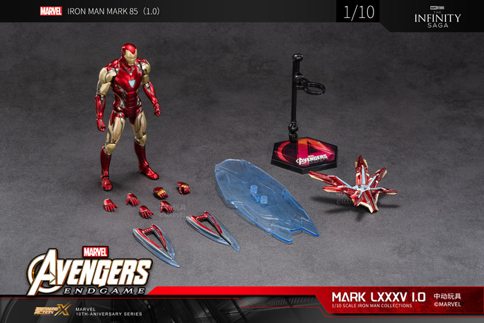 ZDTOYS】中動玩具 1906-85 1/10 「アベンジャーズ/エンド