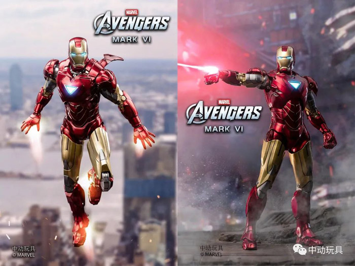 ZDTOYS】中動玩具 1906-06 1/10 「アベンジャーズ」 アイアン