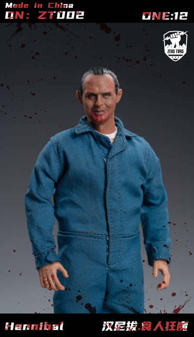 ZEUS TOYS】ZT002 1/12 The Cannibal 精神科医 1/12スケールフィギュア 2体