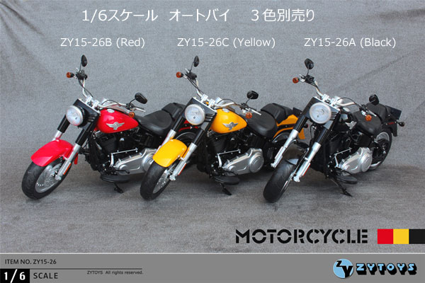 【ZYTOYS】ZY15-26 1/6 Motorbike 1/6スケール オートバイ
