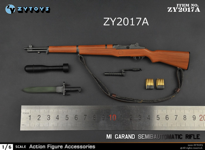 【ZYTOYS】ZY2015A ZY2015B ZY2016A ZY2016B ZY2017A ZY2017B ZY2019A ZY2019B 1/6スケール 第二次大戦ライフル銃（各種別売り）
