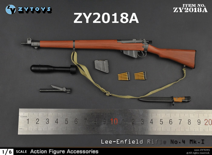 【ZYTOYS】1/6スケール 第二次大戦ライフル銃（各種別売り）