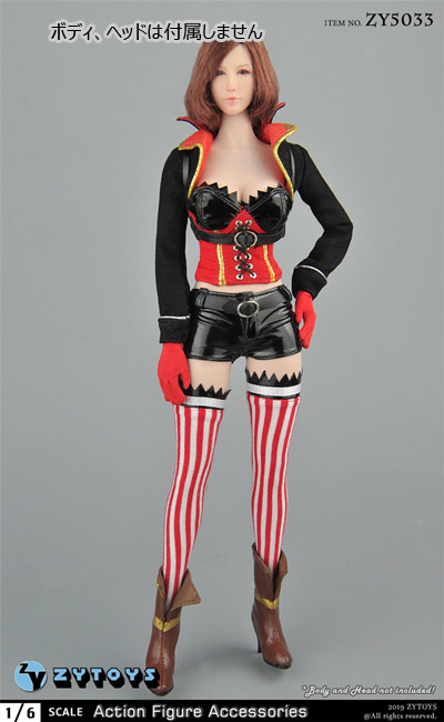 【ZYTOYS】ZY5033 Women's clothing suit 1/6スケール 女性コスチューム
