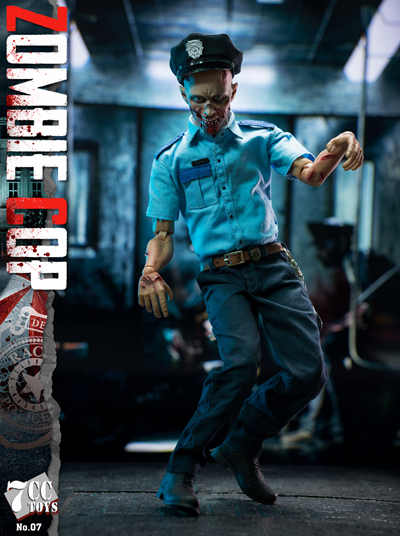 【7CC TOYS】NO.07 7P007 1/6 ZOMBIE COP ゾンビ・コップ 1/6スケール男性フィギュア