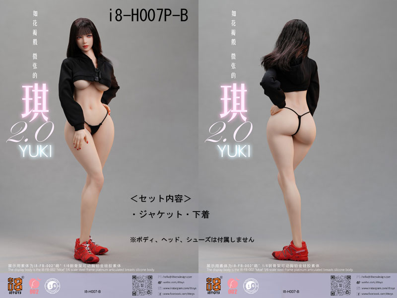【i8TOYS】i8-H007P-A/B/C/D/E/F 1/6 Clothing 1/6スケール 女性ドール・フィギュア用コスチューム