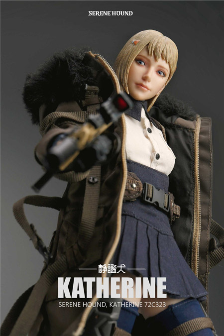 【i8TOYS】1/6 NO.72C323 KATHERINE Serene Hound Troop キャサリン シレーヌ・ハウンド 1/6スケール女性フィギュア