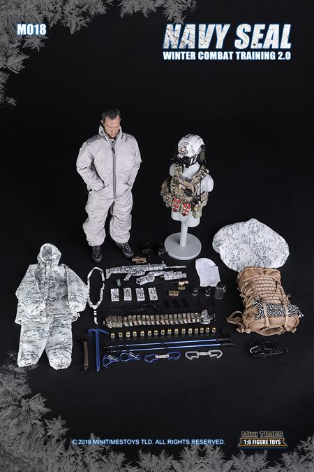 【MiniTimesToys】MT-M018 1/6 Navy Seal Winter Combat Training 2.0 アメリカ海軍 ネイビーシールズ 冬季訓練 1/6スケールフィギュア