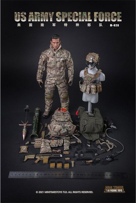 【MiniTimesToys】MT-M028 1/6 US ARMY SPECIAL FORCE アメリカ陸軍 特殊部隊 1/6スケールフィギュア