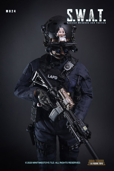 【MiniTimesToys】MT-M024 1/6 SWAT 2.0 Special Weapons And Tactics 特殊火器戦術部隊 1/6スケールフィギュア