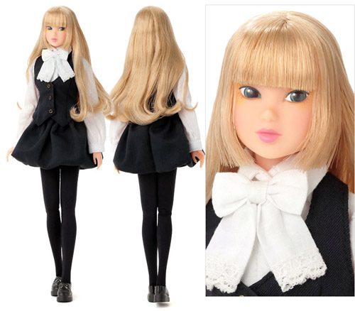 モモコドール momoko doll モノクロームバード モノクロームフラワー