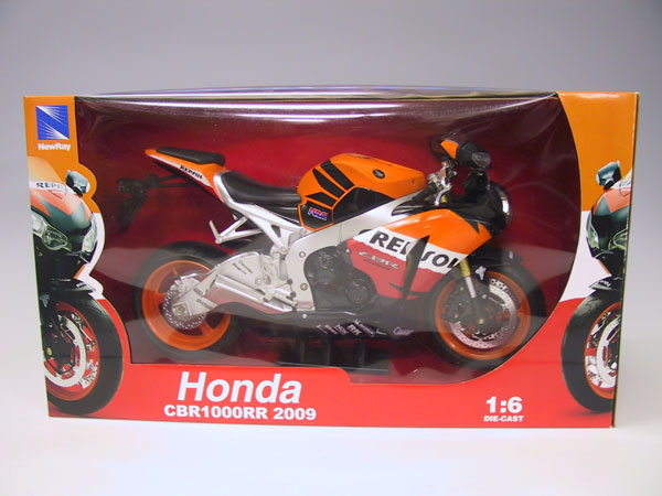 [4] 未開封 1/6 ニューレイ ホンダ CBR 1000 RR バイク 4] 未開封 1/6 ニューレイ ホンダ CBR 1000 RR バイク - メルカリ