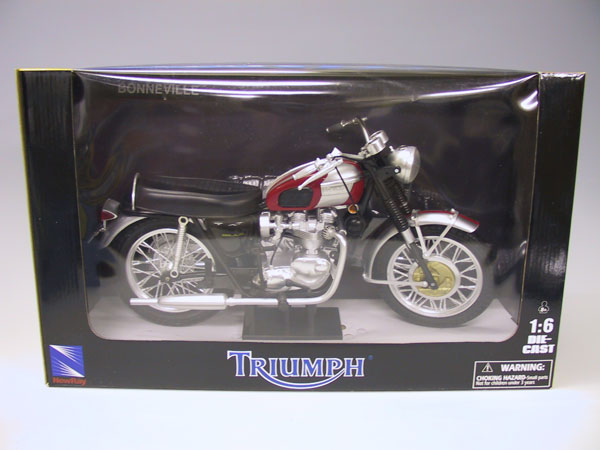 1/6 Newray Triumph Motorcycle Diecast FonzJames Dean Brando