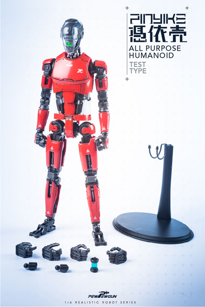 PEWPEWGUN】PEW01 1/6 Robotic Nude Body 憑依売 PINYIKE TEST