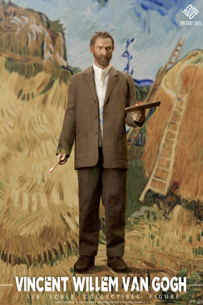 【PRESENT TOYS】PT-SP29 1/6 Vincent Willem van Gogh 1：6 Collectible Figure フィンセント・ファン・ゴッホ