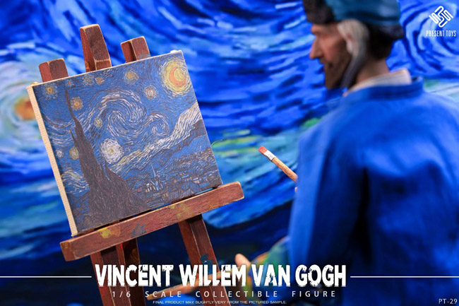 【PRESENT TOYS】PT-SP29 1/6 Vincent Willem van Gogh 1：6 Collectible Figure フィンセント・ファン・ゴッホ