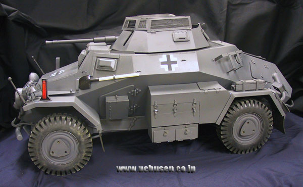 【トゥワン】TAOWAN- 1/6 Scale Vehicule:WWII German Sd.Kfz.222 (Gray Version)