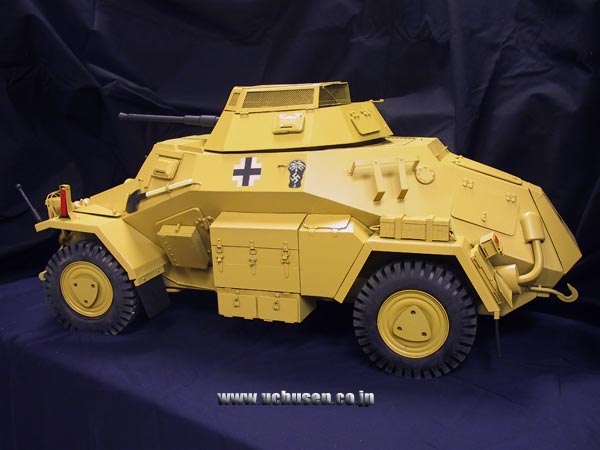 【トゥワン】TAOWAN- 1/6 Scale Vehicule:WWII German Sd.Kfz.222 (Sand Color Version)